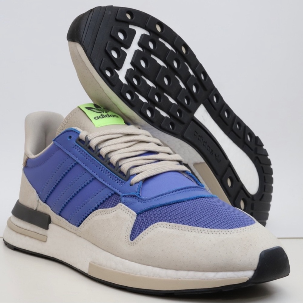 (13.5) Adidas Originals ZX 500 RM Boost Lilac Shoes